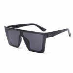 Uued suure raamiga integreeritud p&auml;ikeseprillid + trendikad p&auml;ikesevarjuga p&auml;ikeseprillid naistele + pimestavad v&auml;rvilised prillid meestele C1 black frame gray patch