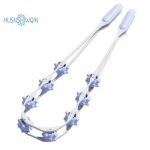 Meridian Dredging Muscle L&otilde;&otilde;gastus Keha Massaažirull 8 palli Ergonoomiline K&auml;epideme Rulli T&uuml;&uuml;p Seljarihm Masseerija Tervis Ilu sinine