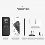 Kaasaskantav autorehvi t&auml;itur elektriline &otilde;hupump v&auml;lis&otilde;hu avariikompressor autode mootorrataste jalgrataste jaoks must