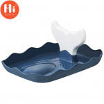 Tere Fishtail Design Potikaane Riiul Stabiilne PP Lihtsalt puhastatav pannikaanehoidja k&ouml;&ouml;git&ouml;&ouml;riistad roosa