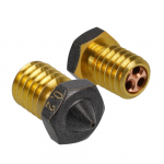 1 tk PTFE-ga kaetud CHT-otsik E3D V6 messingist nakkumatu h&otilde;&otilde;gniit 0,3 mm 0,4 mm 0,8 mm 1,2 mm kiire vooluga d&uuml;&uuml;sid 3D-printeri osad WBL 0.3mm