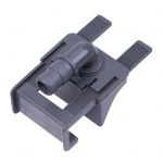 Kalapaagi voolikuklamber venitav, h&otilde;lpsasti paigaldatav plastikust akvaariumi veetoru fikseeritud pistik akvaariumi jaoks hall