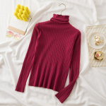 2023. aasta talvine k&otilde;rge kaelusega triibuline s&uuml;gismood, &otilde;huke, soliidne pikkade varrukatega pullover Naiste kootud kampsun, valged kudumid 28733 One Size orion i v&auml;rv