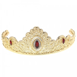 Kullav&auml;rvi kroon Tiaras Pruudi ehted Naiste kristalljuukseehted Kaunid ehted punane