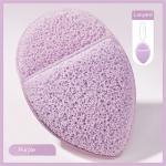 N&auml;o s&uuml;gavpuhastav pahvakas Mustpea Eemalda pehme k&auml;sn Kooriv n&auml;opuhastuspuhastav nahk puhastav massaažipuhastav nahahooldusvahend lilla