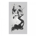 Abstraktne kujund Seinakunst L&otilde;uend Maalimine Naine Must Valge Keha Esteetilised plakatid Prindid S&uuml;rrealism Luksuslikud kunstiteosed Pildid Elutoa Kodukaunistus 20x40cm No Frame roheline