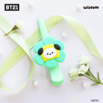 BTS (BangTan Boys) BT21 minini Juukseklamber R&otilde;&otilde;mus Lill, Ametlik, Originaal, Autentne, K-POP, iidol