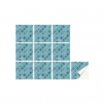 10 tk kerge seinakleebis, tolmukindel, kasulikud kriimustusvastased kunstilised plaadikleebised 10cm