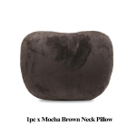 BMW 3 5 7 X seeria autoistme peatoe kaelapadi jaoks G20 G21 G11 G12 G30 G31 X1 F48 X3 G01 X5 F15 G05 X6 F16 G06 jaoks 1pc Mocha Brown