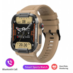Uus Full Touch meeste nutikell Androidile Xiaomi verer&otilde;hu hapnikuga treeningkell 5 atm veekindel s&otilde;jav&auml;e nutikell kollane