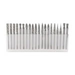 3 * 3 mm kaheteraline 20-osaline karbiidist p&ouml;&ouml;rlev viil volframist terasest lihvimispea graveerimisrulli veski puuritera sulamist p&ouml;&ouml;rlev viilikomplekt