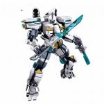561 tk Creative Ice Front Protector Robot Ehitusklotsid City Mech Heroes Soldier Warrior Model M&auml;nguasjad poistele S&uuml;nnip&auml;evakingid