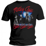 Motley Crue Smokey Street Black Classic Rock Metal Band Unisex T-s&auml;rk S