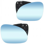 VW Golf GTI Jetta 5 MK5 06-10 Passat B6 vasak ja parem k&uuml;ljepeegli klaas sinine tahavaate tahavaate v&auml;limine lainurk autoosad sinine