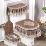 3tk/komplekt, pitstikandid, eemaldatav WC-poti kate, tolmukindel pehme WC-istme r&otilde;ngas padi kodukaunistus tualettruumi kate 3pcs