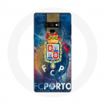 Samsung Galaxy Note 9 &uuml;mbris fcp porto sinise taustaga
