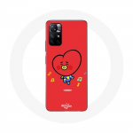 Xiaomi Redmi Note 11s 5G BTS Bangtan Boys BT21 TATA V &uuml;mbris punase taustaga