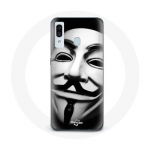 &Uuml;mbris Samsung Galaxy A40 jaoks Oleme leegioni anon&uuml;&uuml;mne mask