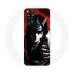 Coque pour Xiaomi Redmi Note 11 4G Itachi Uchiwa Naruto Anime Manga