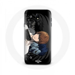 &Uuml;mbris Samsung Galaxy S4 Light Yagami Death Note Anime jaoks