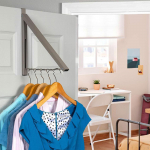 Riidekuivatusrest Kokkupandav seinariip Varjatud Ruumis&auml;&auml;stlik Metallist Sisset&otilde;mmatav Kuivati ​​Ripp hall v&auml;rv