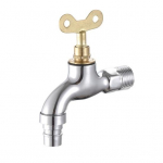 Kruvikeere G1/2 Kiiresti avatav segisti Seinale paigaldatav pesumasin K&uuml;lma veekraan