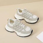 Naiste v&otilde;rkkangast hingavad paksud tossud, libisemisvastased jalan&otilde;ud, vabaaja kerged paeltega jooksutossud, moodsad tennisespordijalatsid naistele 35