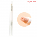 3Ml/5Ml Vedel jumestuskreem jaotuspliiats Rotary Makeup T&uuml;hi pudel pintsliga Kaasaskantavad korduvt&auml;idetavad reisipudelid as the picture