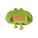 Kosmeetikakott Multifilmi Konna kujuga Pehme Paks Palus T&otilde;mblukk Suure mahutavusega Kaasaskantav Pliiatsikott Kosmeetikatelefoni S&uuml;learvuti Hoiukott K&auml;ekott roheline