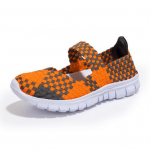 Suvised naiste kootud tossud hingav v&otilde;rkkangas &otilde;ues, lamedad jalan&otilde;ud, vikerkaar, naistele, spordijalatsid, jooksujalatsid 41