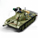 604 tk ARMY T-54S tanki MBT mudel klotsid s&otilde;iduk relv DIY loomingulised ehitusklotsid hariduslikud m&auml;nguasjad lastele kleebistega
