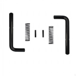 2 Pieces 819T Trailer Gate Spring Latch Repair Set Replacement Easy to Install Mounting Hardware