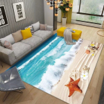 3D mereranna vaip elutuppa magamistuppa libisemisvastane salongi diivan p&otilde;rand suur ala Dekoratsioon vaip Kodu esik r&otilde;du vannitoa matt 80x120Cm