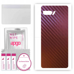 apgo skin sticker film foil vinyl for the BACK compatible with Asus ROG Phone II ZS660KL, scratch-resistant, easy to install - Carbon Chameleon CAKA5
