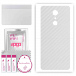 apgo Protective Skin Sticker for the back compatible with LG Stylus 3, Wrap Film, Foil, Vinyl - Pattern Transparent Carbon