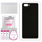 apgo Protective Skin Sticker for the back compatible with Oppo A12e, Wrap Film, Foil, Vinyl - Pattern Matrix