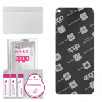 apgo MATTE Hybrid protective glass compatible with OnePlus 9R, flexible nano glass, great replacement for tempered glass, scratch-resistant, full glue