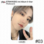 Stray Kids 3. albumi 5-t&auml;rni ametlik fotokaart, standardver Digipack Ver KPOP Han - #3