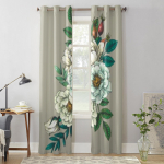 Akvarell Lilled Roosid Aknakardin Lastetoale Kodu Rulood Elutoa kardinad Magamistoa aknakatted 135W x 60H(cm) x1