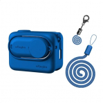 Insta360 GO 3 silikoon&uuml;mbris jaoks Insta360 Go 3 Action kaamera kaitsekate koos objektiivi kaitsekile tarvikutega