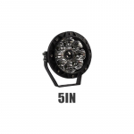 Auto High Bridges Otsi valguse kohtvalgustite LED-pirnid pika ulatusega 4x4 juhitavale Led maastikule &uuml;leujutustuled Auto veoauto ATV maastur 10-30V 5 inch