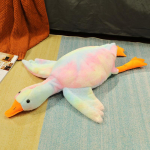 50-190 cm suur hane pl&uuml;&uuml;sis m&auml;nguasi Kawaii uues stiilis v&auml;rviline tohutu pardipadja t&auml;idisega loom Boba hane nukk s&uuml;nnip&auml;evakingitused lastele 160cm