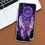 Retro Feather Dreamcatcher telefoni&uuml;mbris Samsung Galaxy A55 A54 A53 A52 A15 A14 A13 A12 A35 A34 A33 A32 A25 A24 A23 A22 A04S A0 jaoks Samsung A35