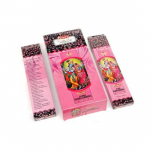 Tridev Jai Radha Krishna Agarbatti / Viirukipulgad | Jumalik seeria | L&otilde;hn | P&uuml;hendunud | 6 Pkt * 20 Gm Pooja/jumalateenistuste/religioossete s&uuml;ndmuste jaoks
