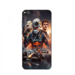 Coque Maniacase pour Huawei P8 Lite 2017 Max Verstappen F1 art wallpaper