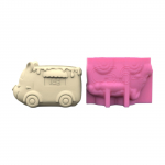 3D DIY lillepotivorm silikoonist betoonvorm loomakujuline silikoonist vaasivormid betoonist k&uuml;&uuml;nlahoidjate meisterdamiseks C