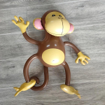Hiiglaslik t&auml;ispuhutav Monkey basseiniujuk &ndash; vastupidav PVC, ideaalne ranna- ja peo&otilde;htuks, sobib vanusele 14+ PVC inflatable monkey
