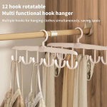 Rinnahoidja riidehoidja kapi jaoks 360&deg; p&ouml;&ouml;rlevad multifunktsionaalsed nagid koos konksuga camisole k&uuml;bara jaoks v&ouml;&ouml; kott ruumi s&auml;&auml;stev vesti hoiualus