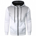Uued meeste kapuutsid S&uuml;gistalvised kampsunid T&otilde;mblukuga Spordir&otilde;ivad Fitness J&otilde;usaali Pullover &Otilde;ues Igap&auml;evased Meeste Jooksvad Pusad Yasheng 3XL valge