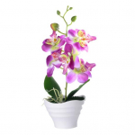 Kunstlillepott Phalaenopsis Bonsai ornament, r&otilde;du kodu maastikukujundus lilla